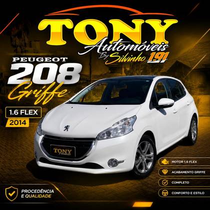 PEUGEOT 208 1.6 GRIFFE 16V FLEX 4P AUTOMÁTICO